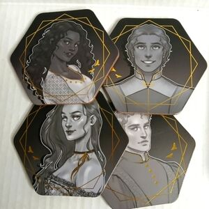 Owlcrate & Serpent & Dove Coaster Set Bundle Gothic Haunting Fairyloot New Item